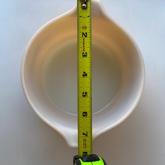 Vintage Pyrex Yellow Butterfly Gold 1 Quart Casserole Dish - Picture 8 of 9